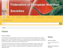 Tablet Screenshot of fensnutrition.eu